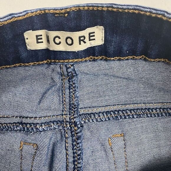 ENCORE Women’s (Junior) Distressed Destroyed Jeans Blue Size 5 - Picture 4 of 10